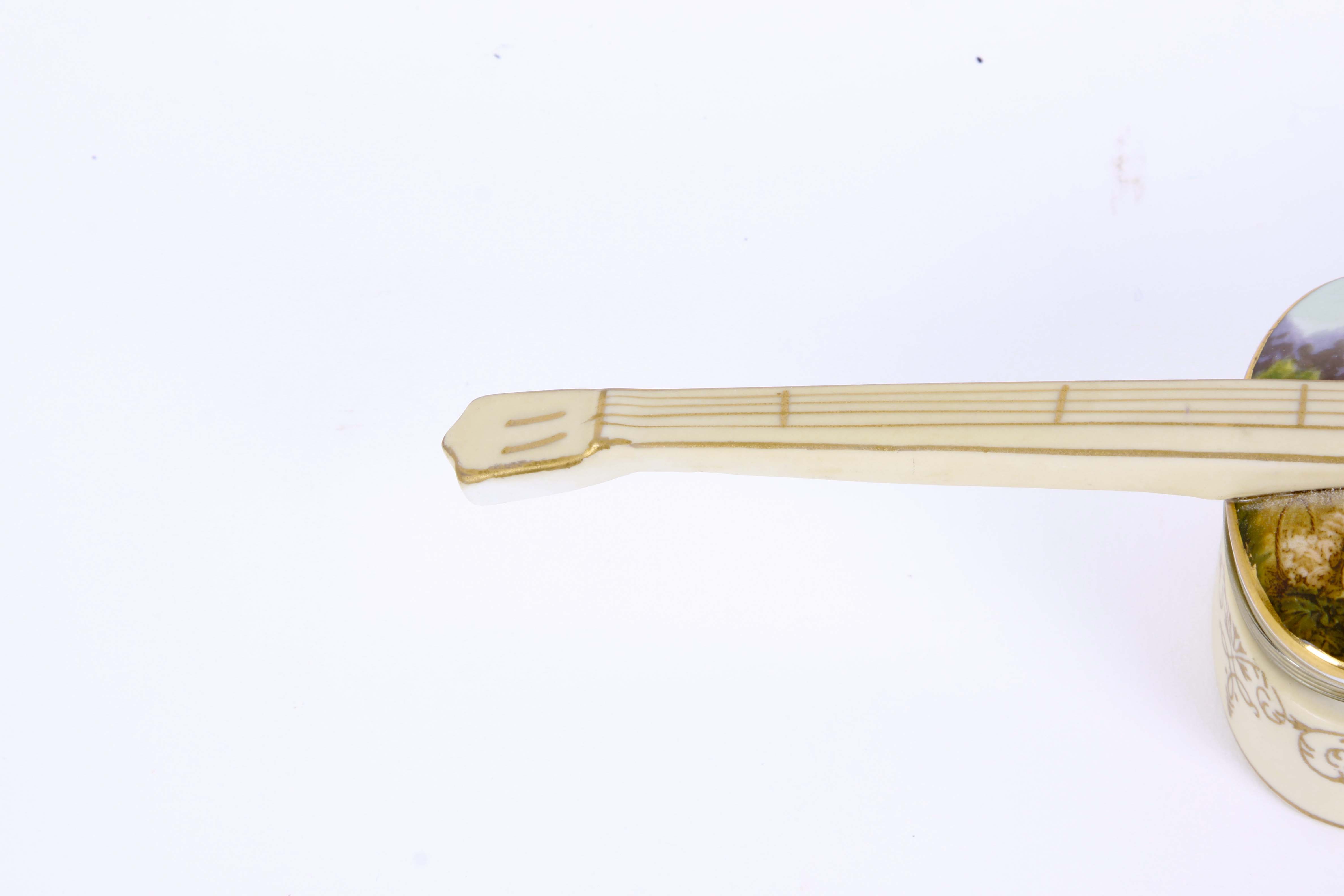 Vintage Lego Porcelain Music Box