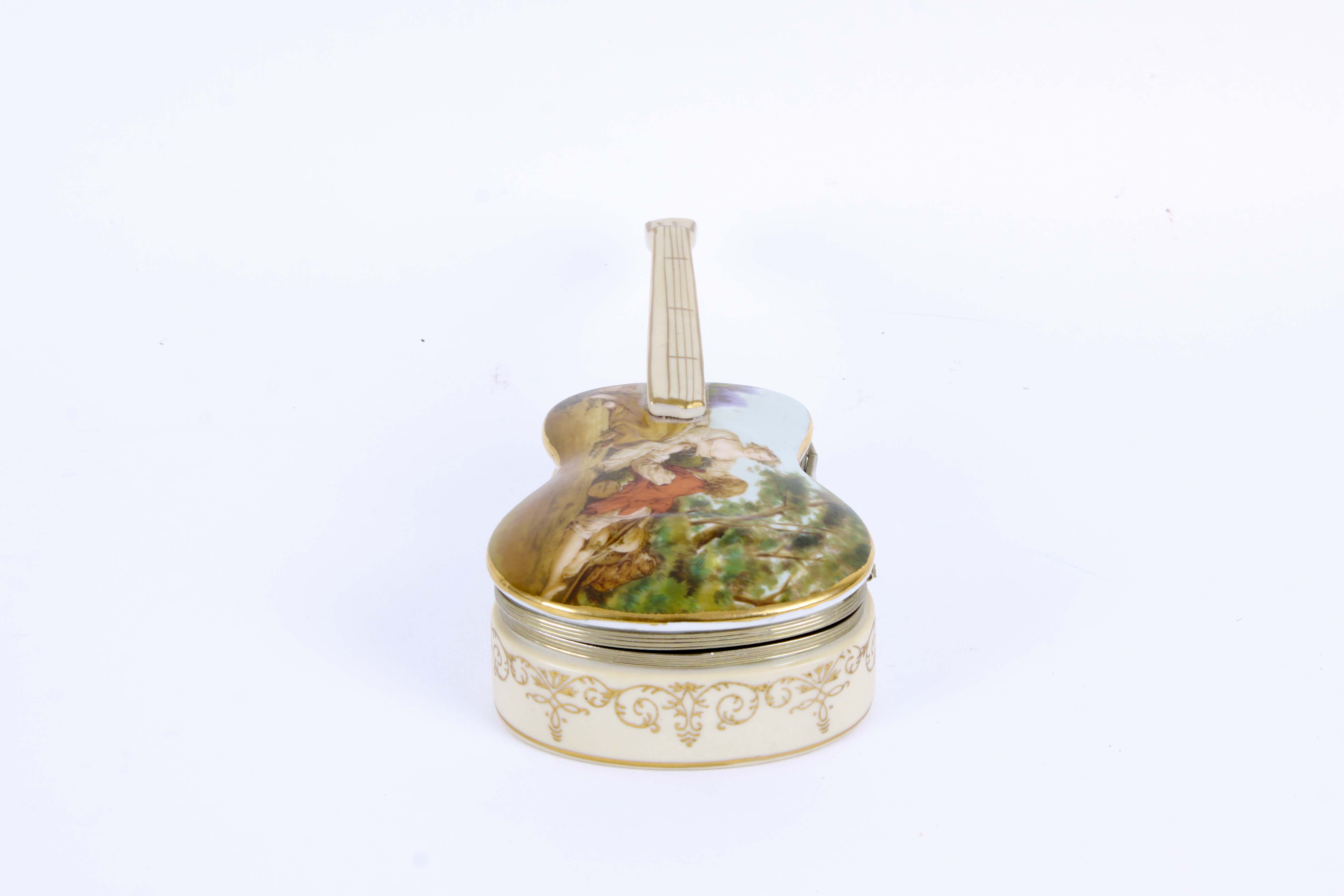 Vintage Lego Porcelain Music Box