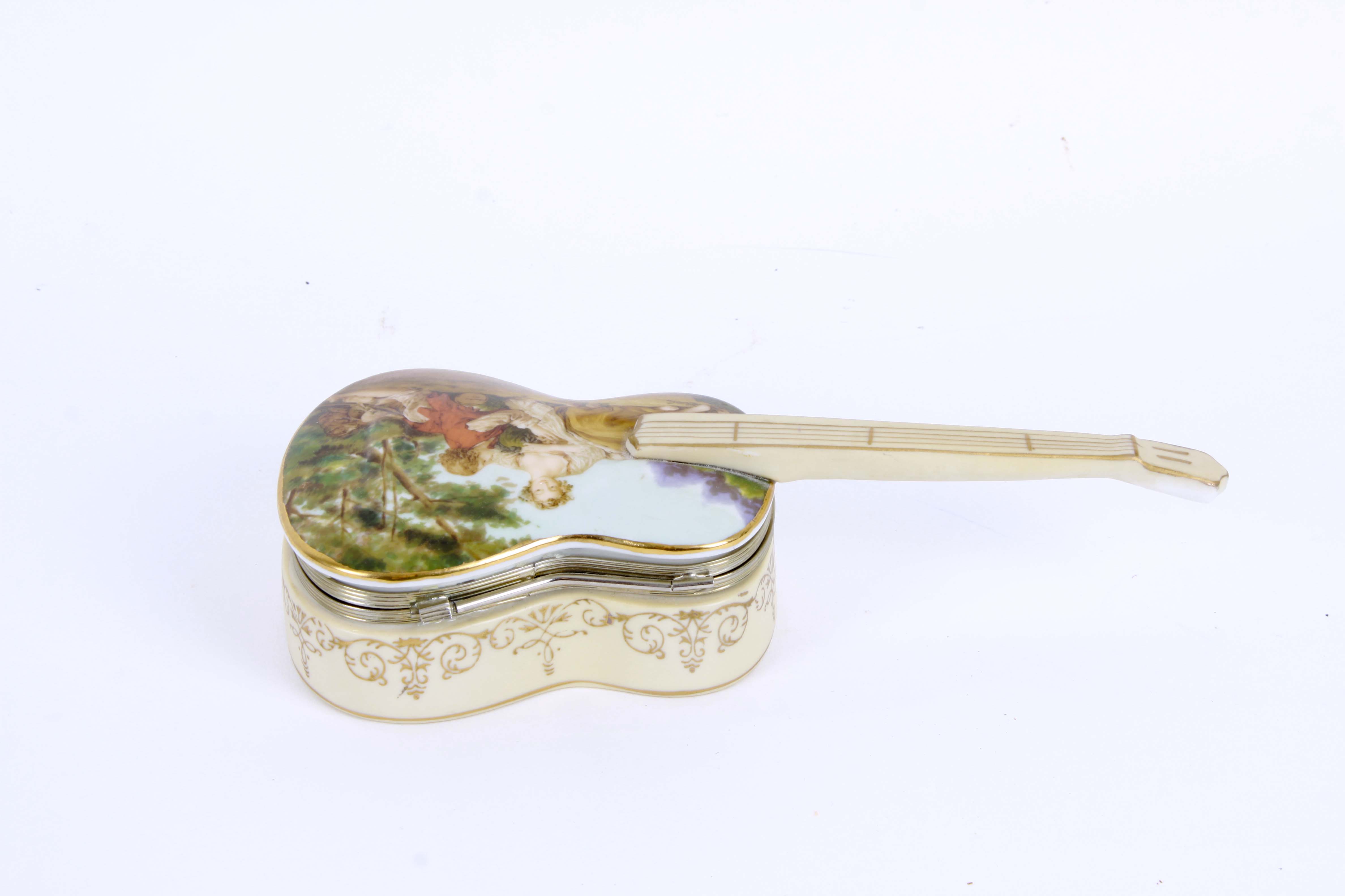 Vintage Lego Porcelain Music Box