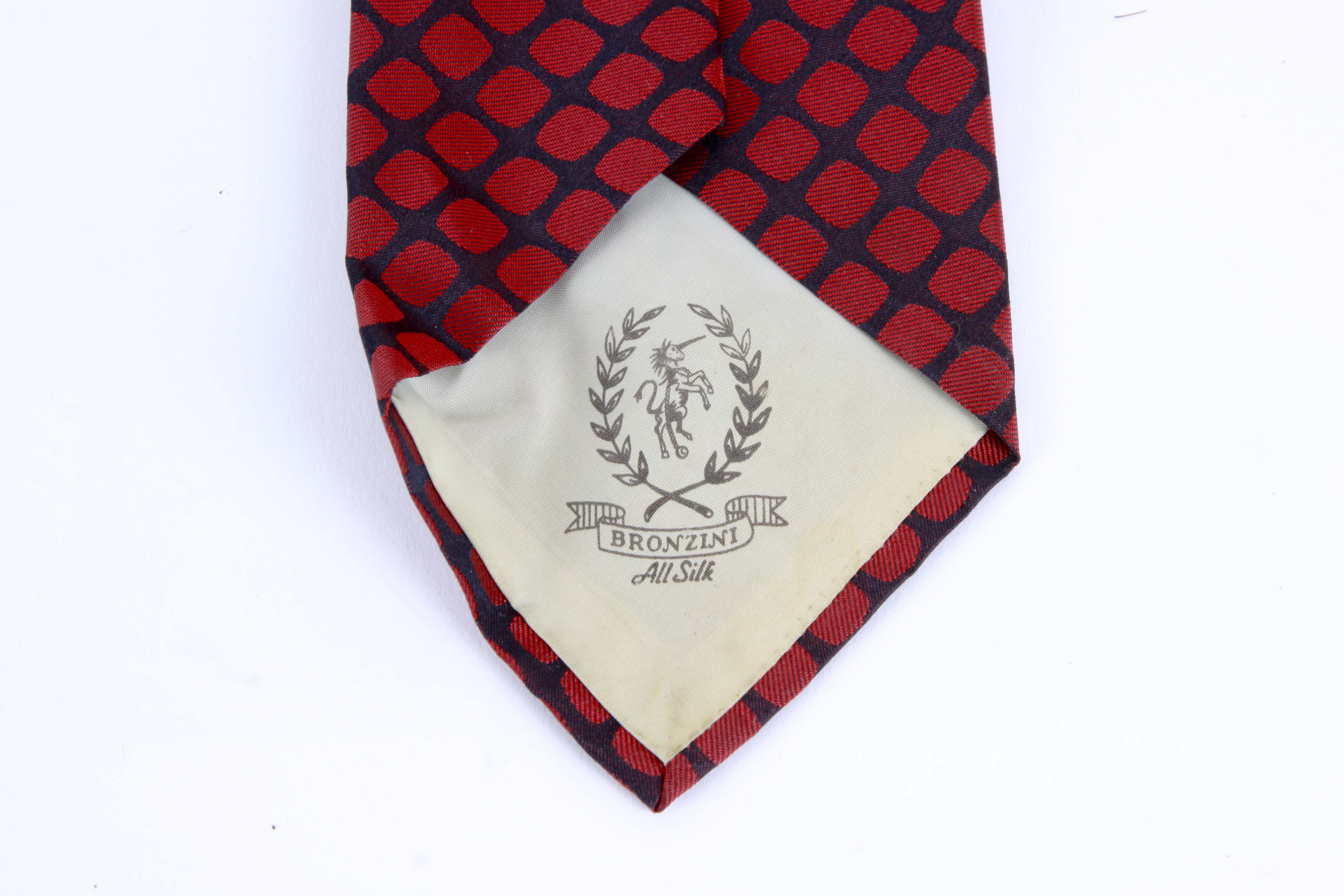 Vintage Suitcase and Tie Assortment