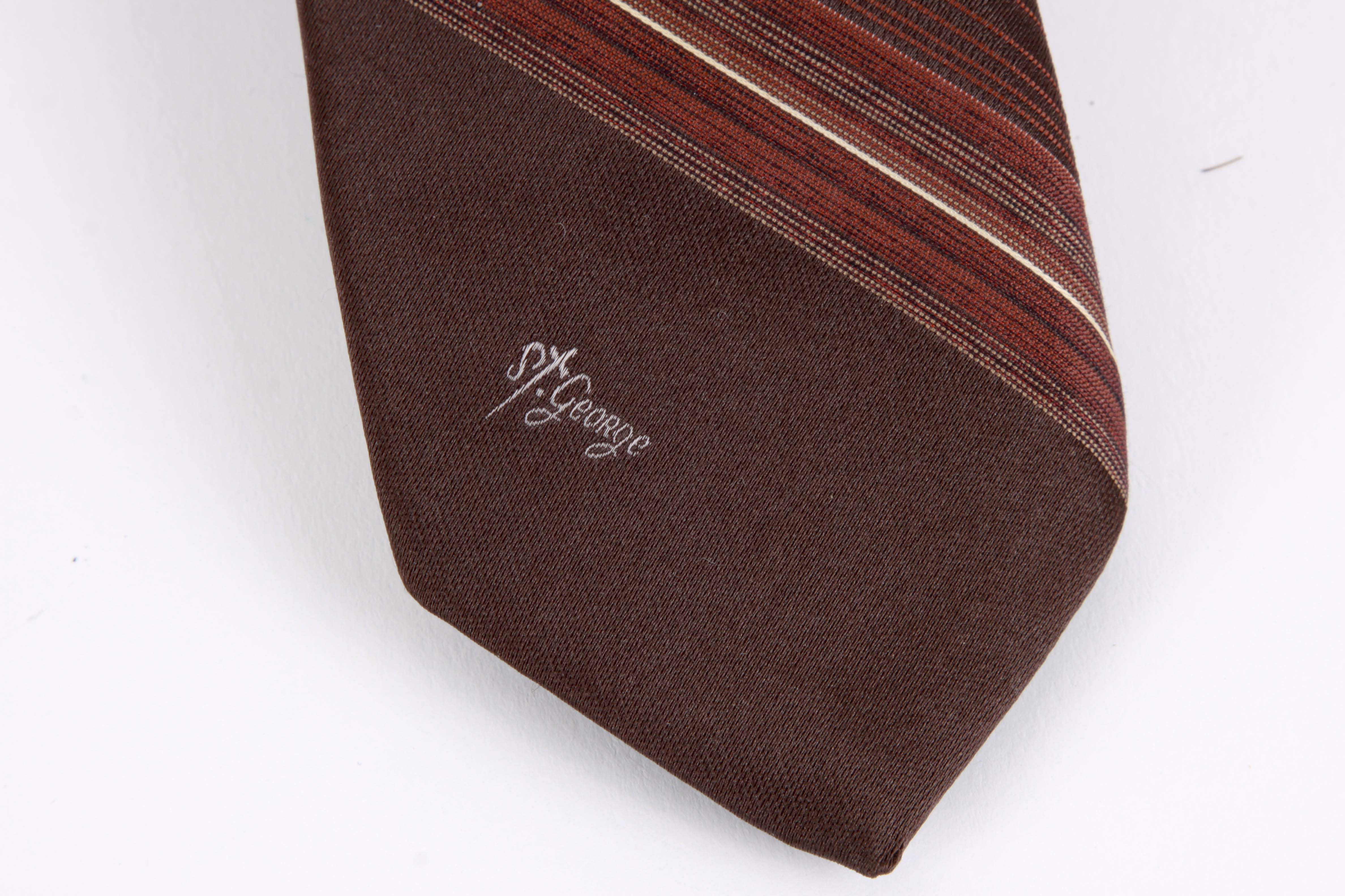 Vintage Suitcase and Tie Assortment