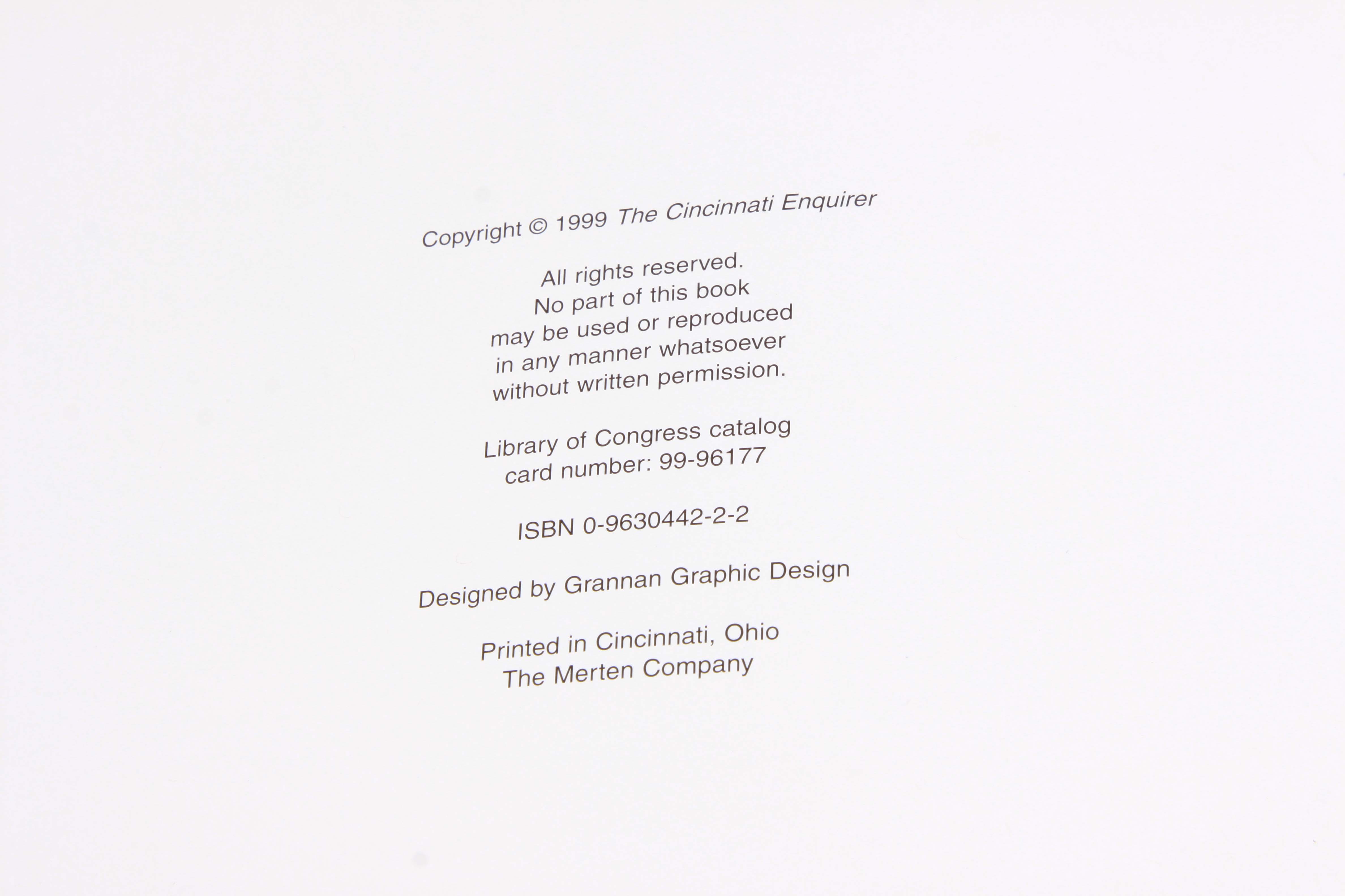 Cincinnati Themed Book Assortment