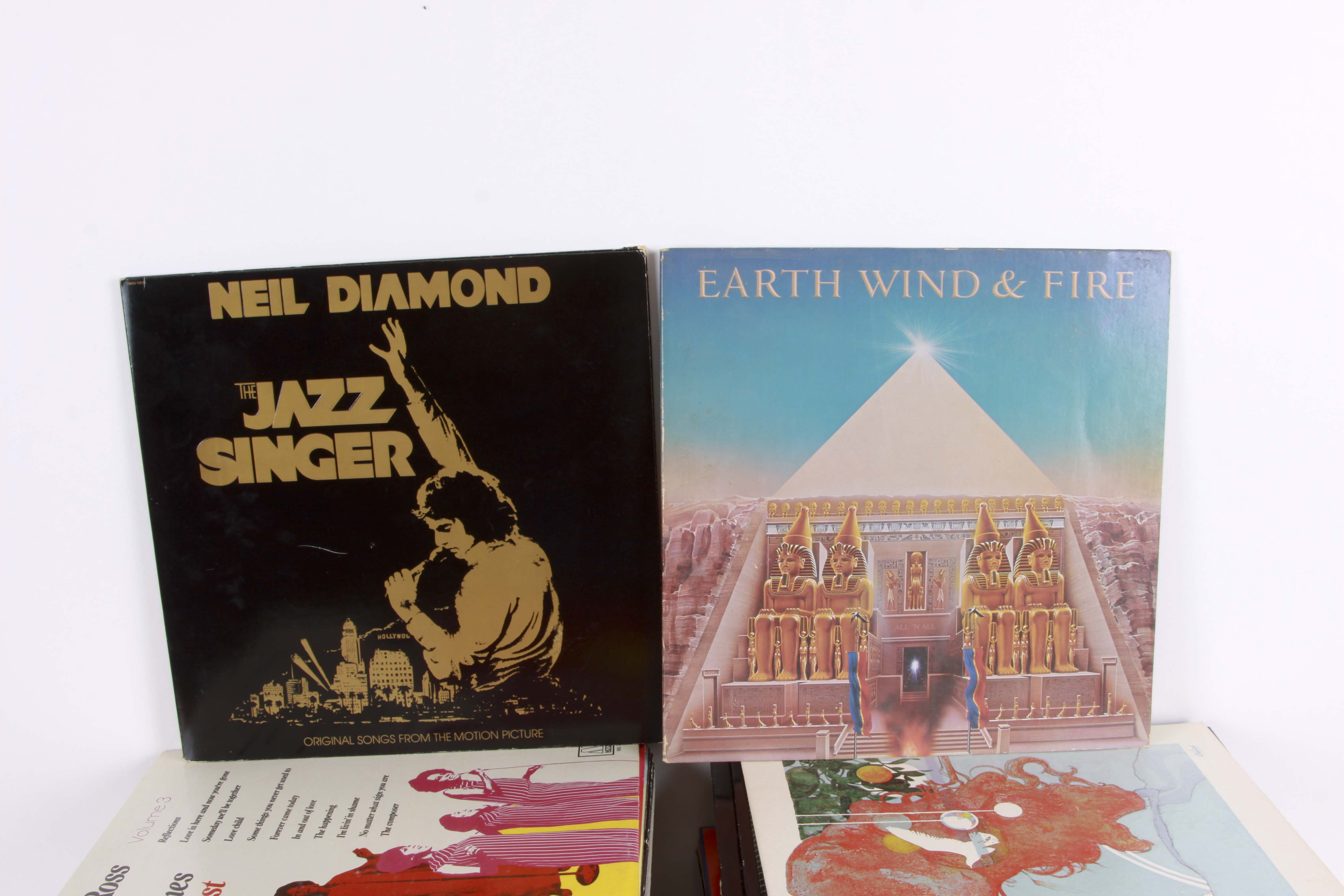 Charley Harper Cover WEBN Comp, Paul McCartney, AC/DC, Other LPs