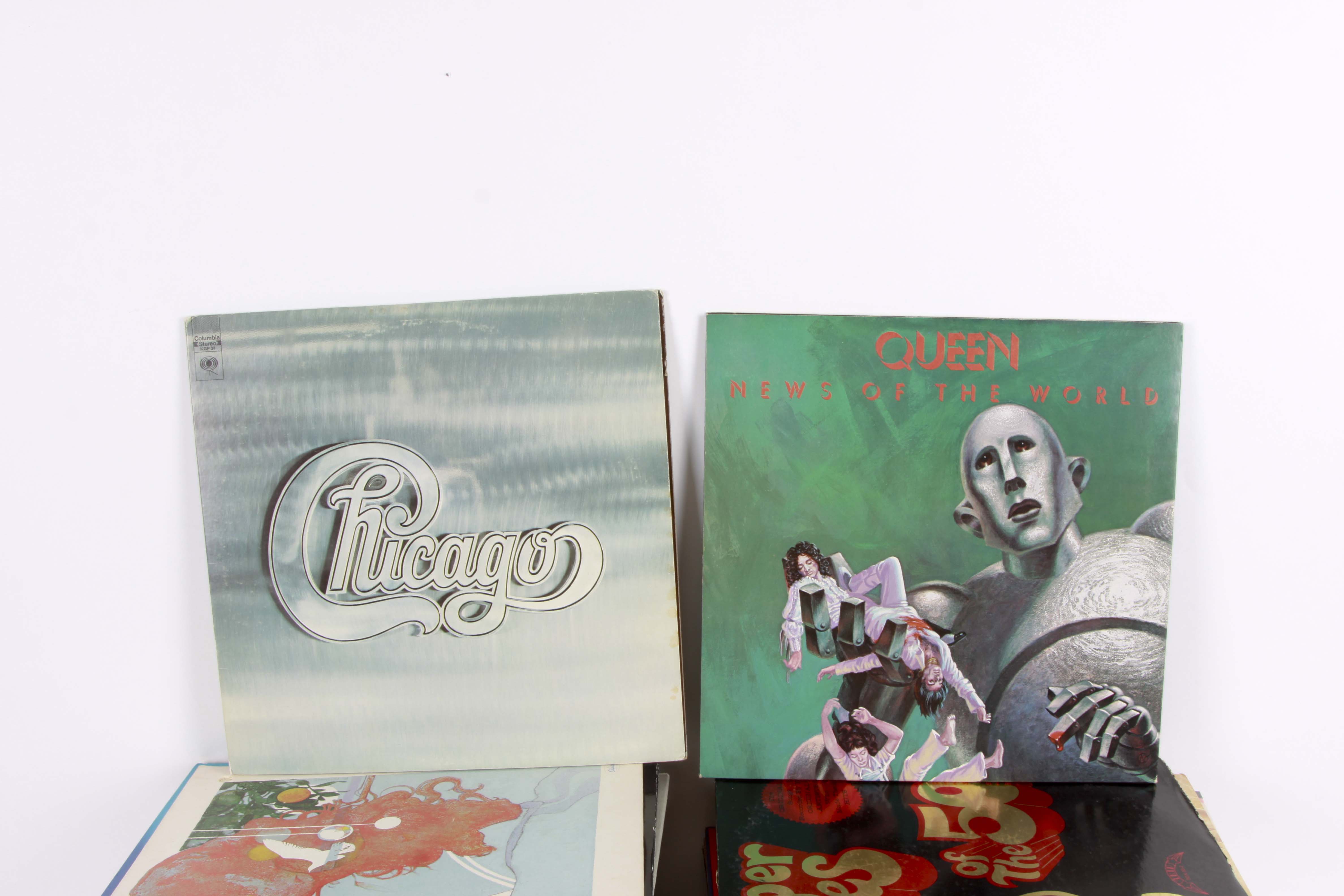 Charley Harper Cover WEBN Comp, Paul McCartney, AC/DC, Other LPs