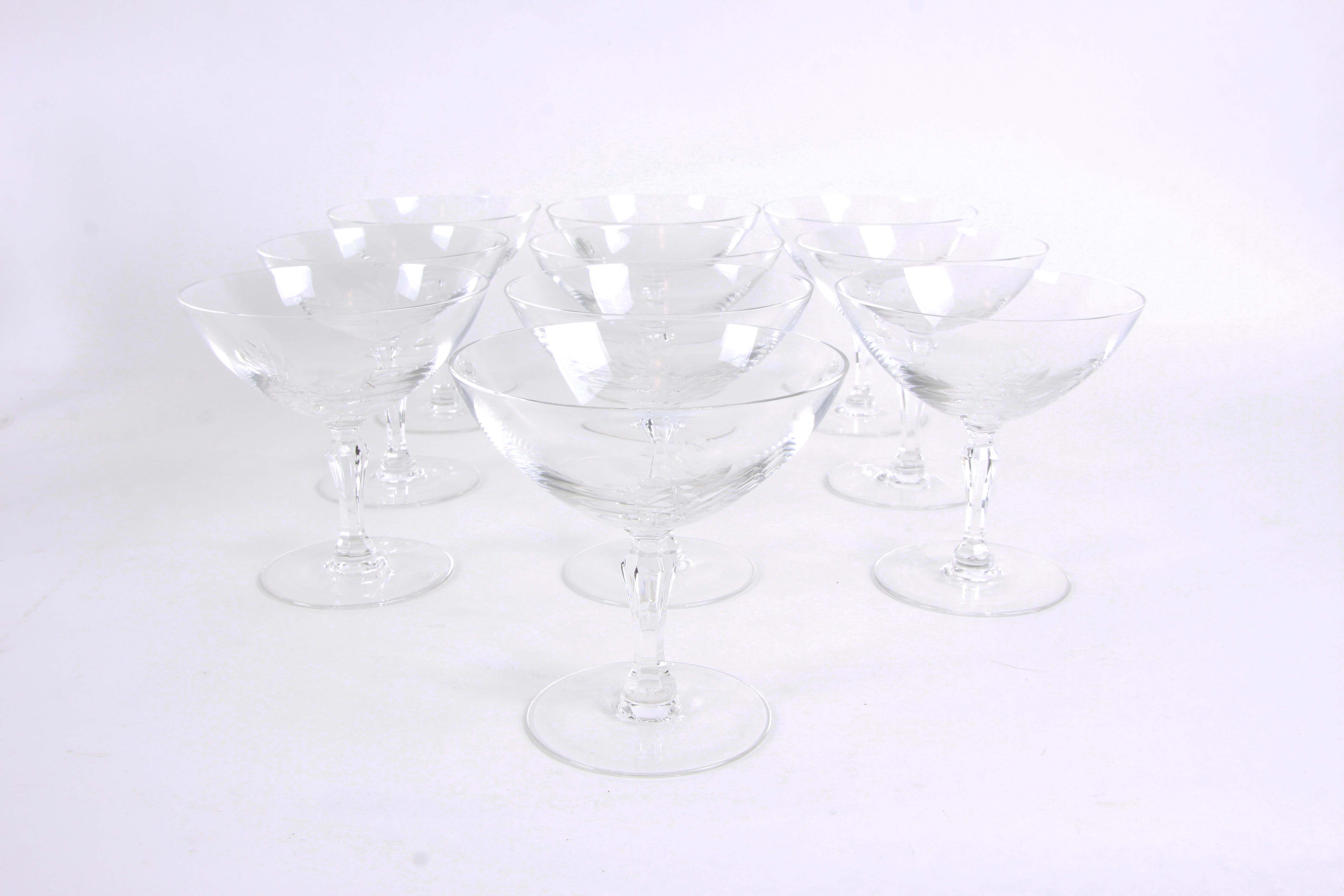 Noritake "Plumrose"  Crystal Glass Assortment