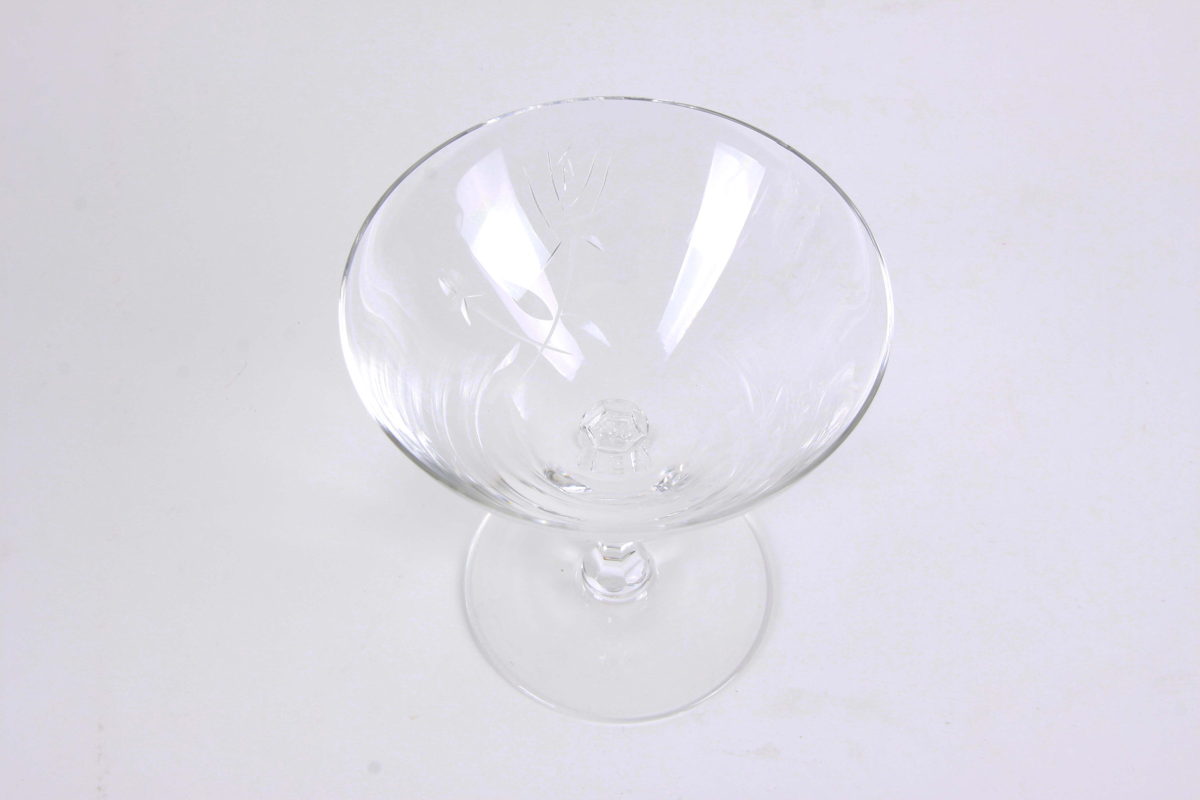 Noritake "Plumrose"  Crystal Glass Assortment