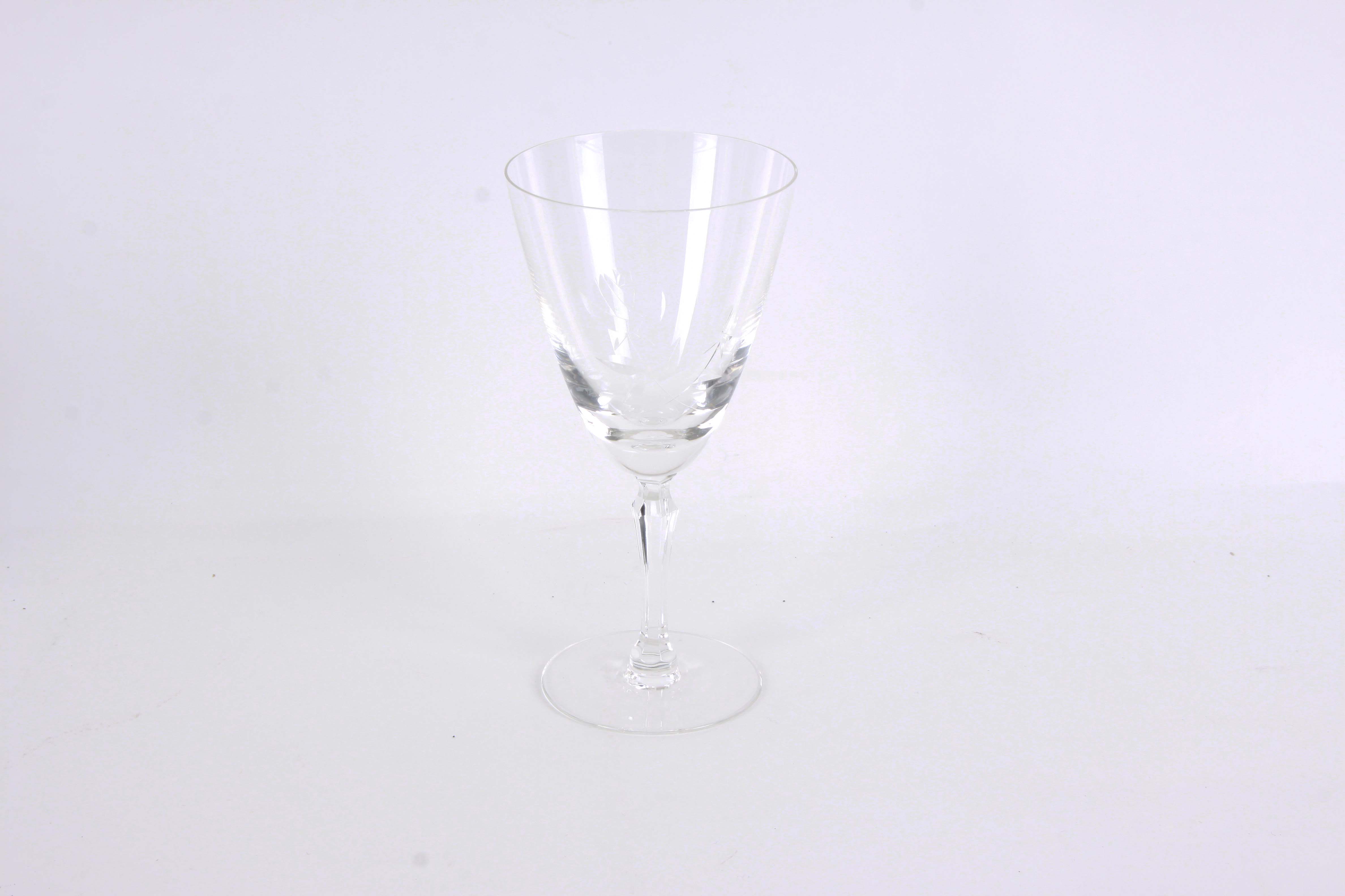 Noritake "Plumrose"  Crystal Glass Assortment