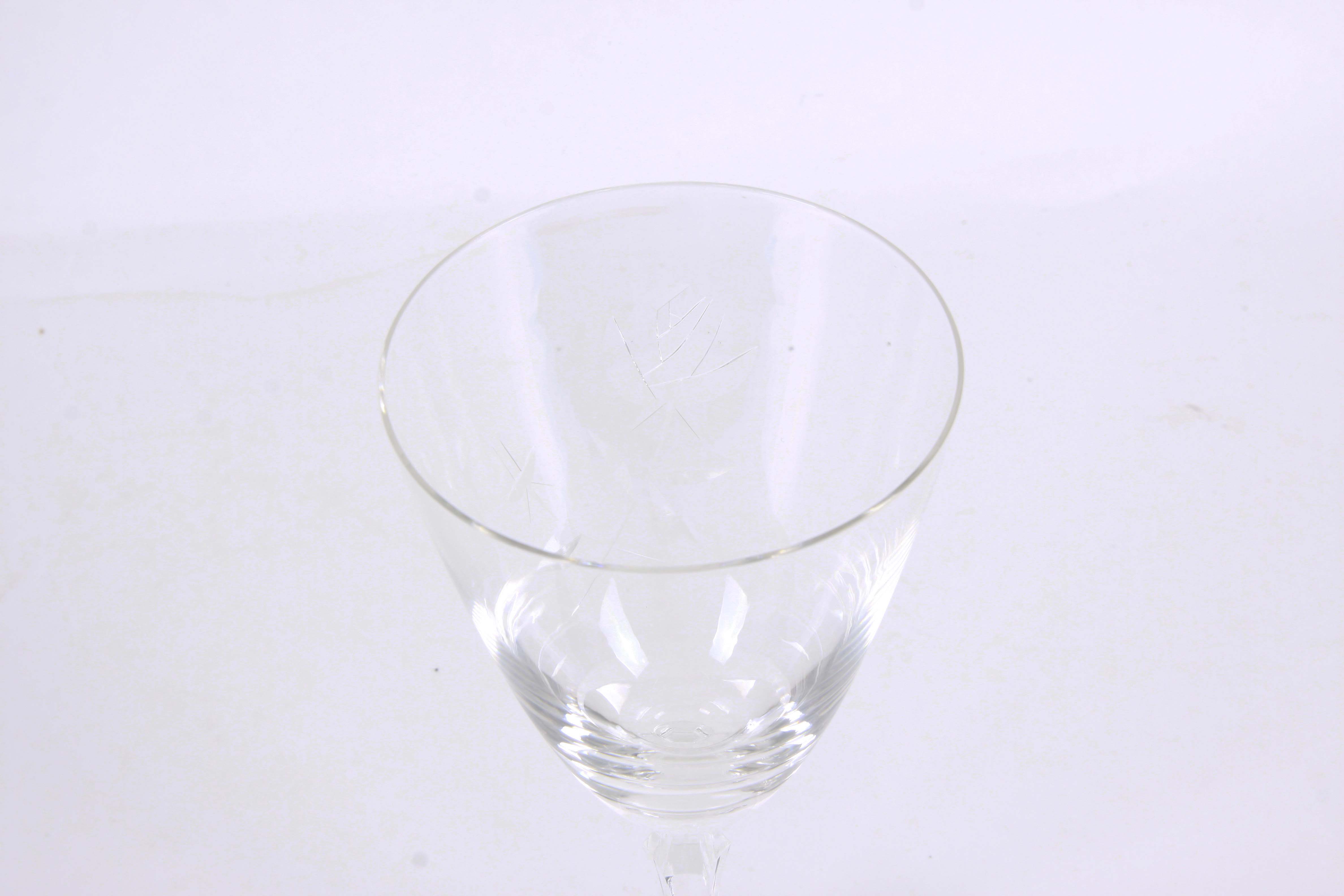 Noritake "Plumrose"  Crystal Glass Assortment