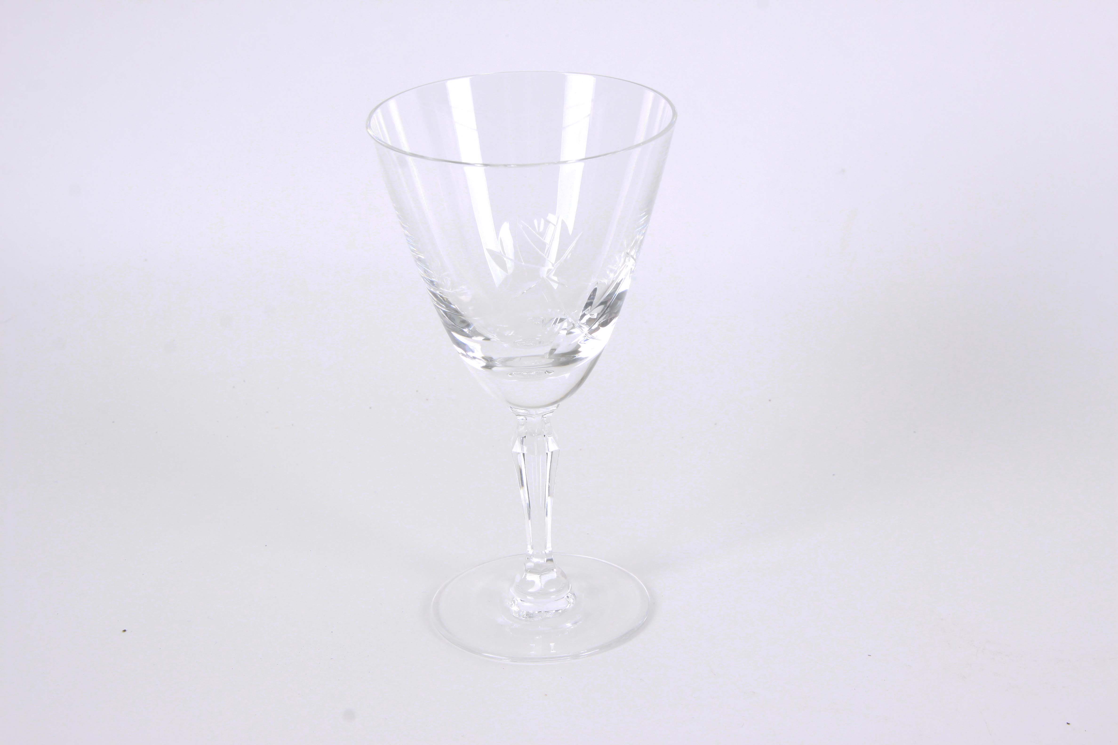 Noritake "Plumrose"  Crystal Glass Assortment