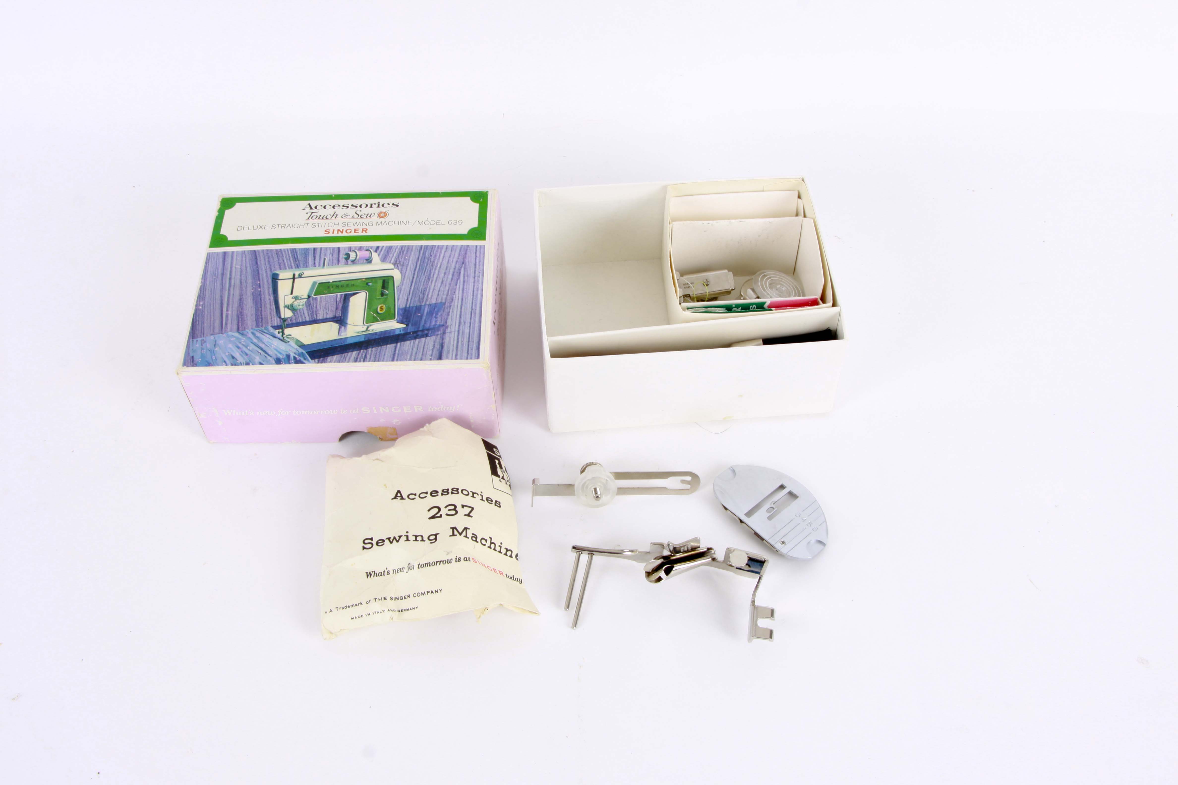 Singer "Touch and Sew" Sewing Machine