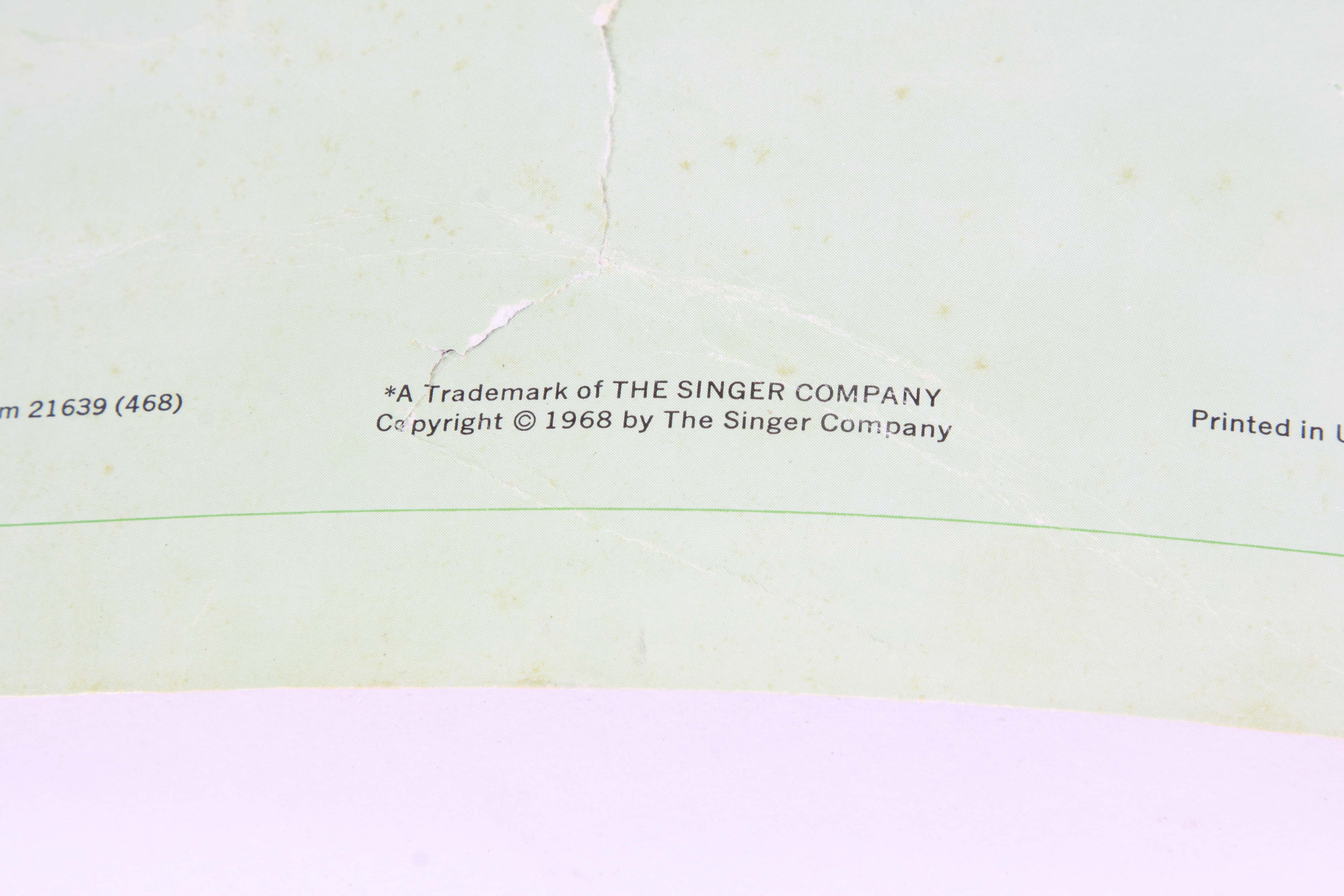 Singer "Touch and Sew" Sewing Machine