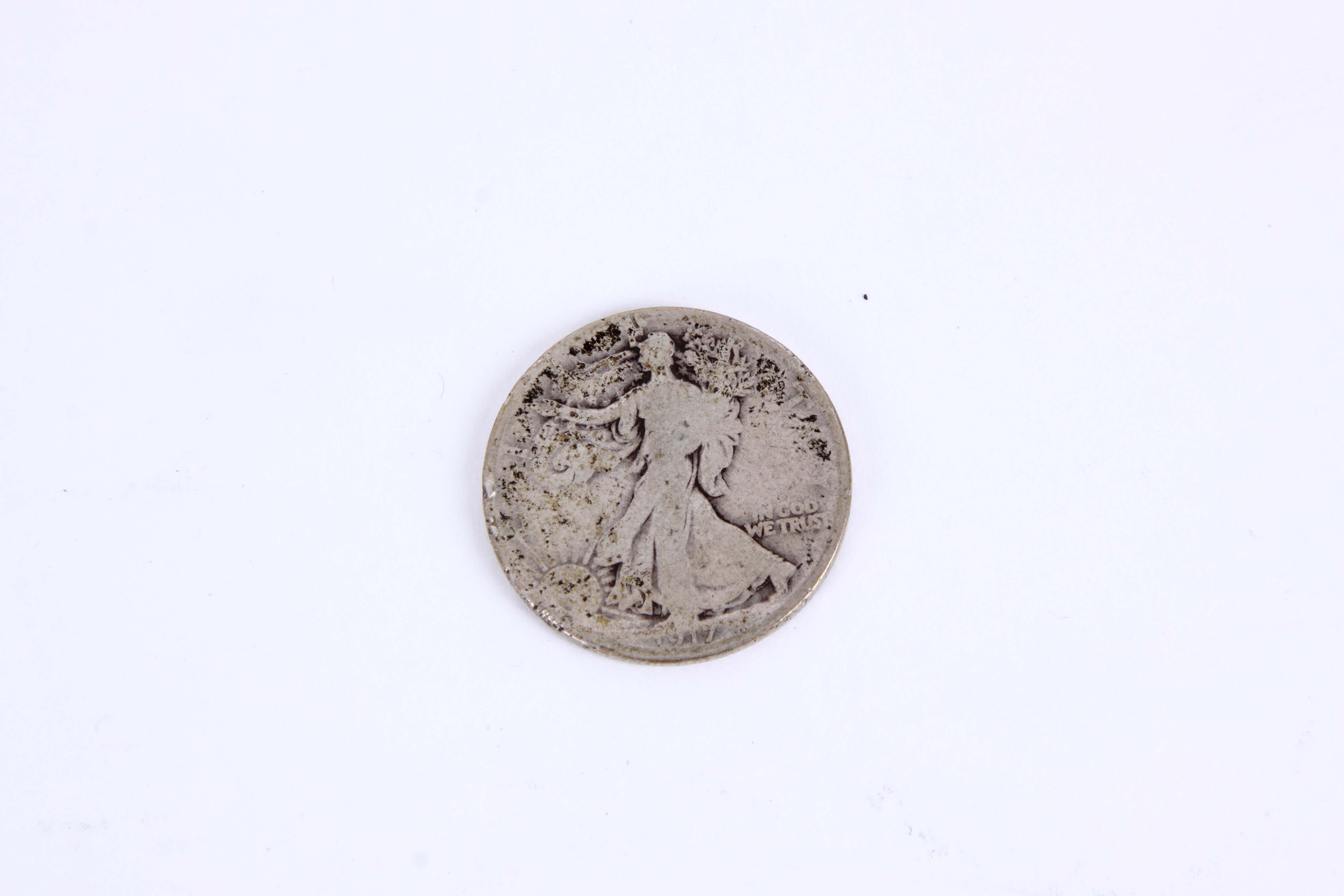 1917 Walking Liberty Half Dollar