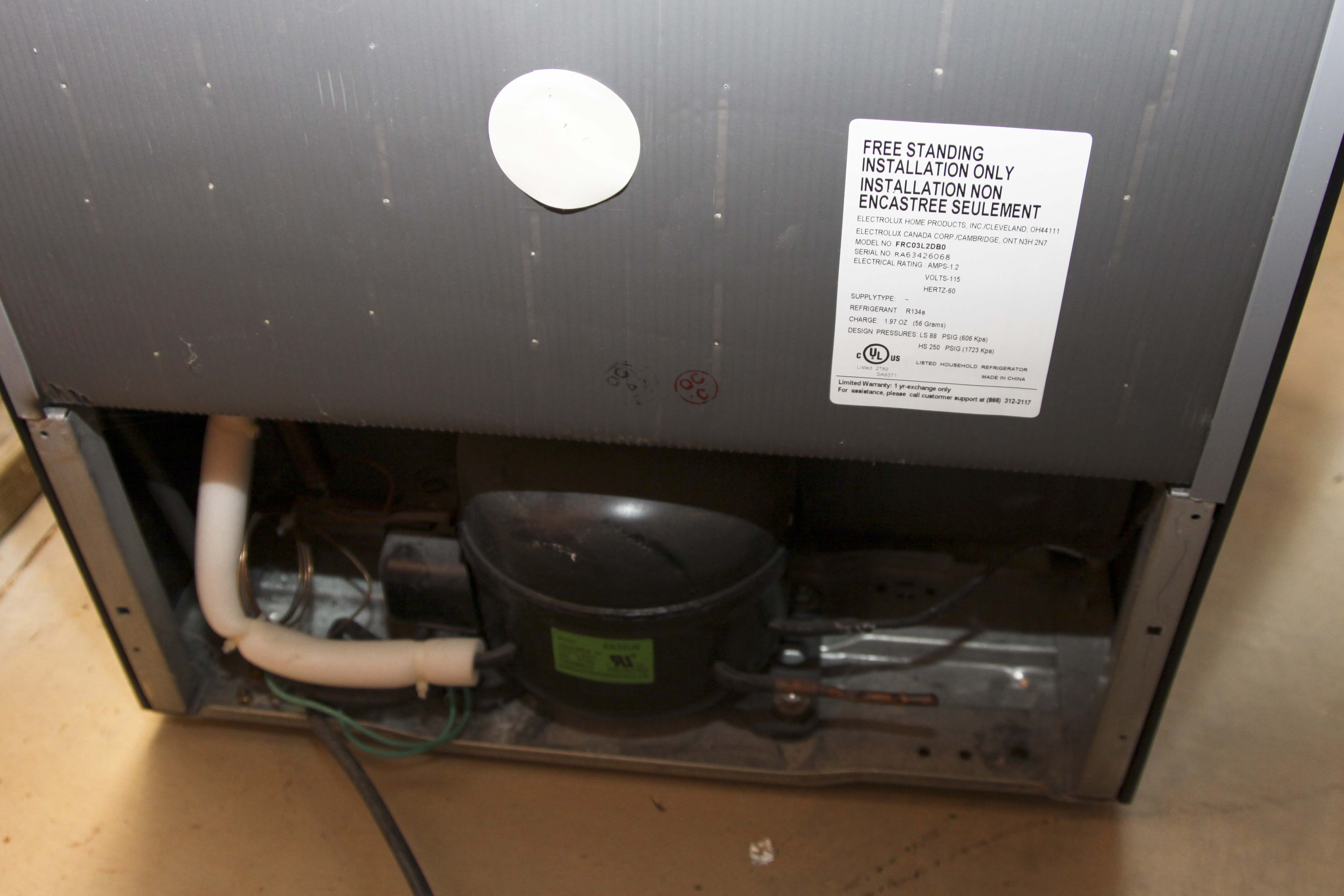 Frigidare Mini Refrigerator