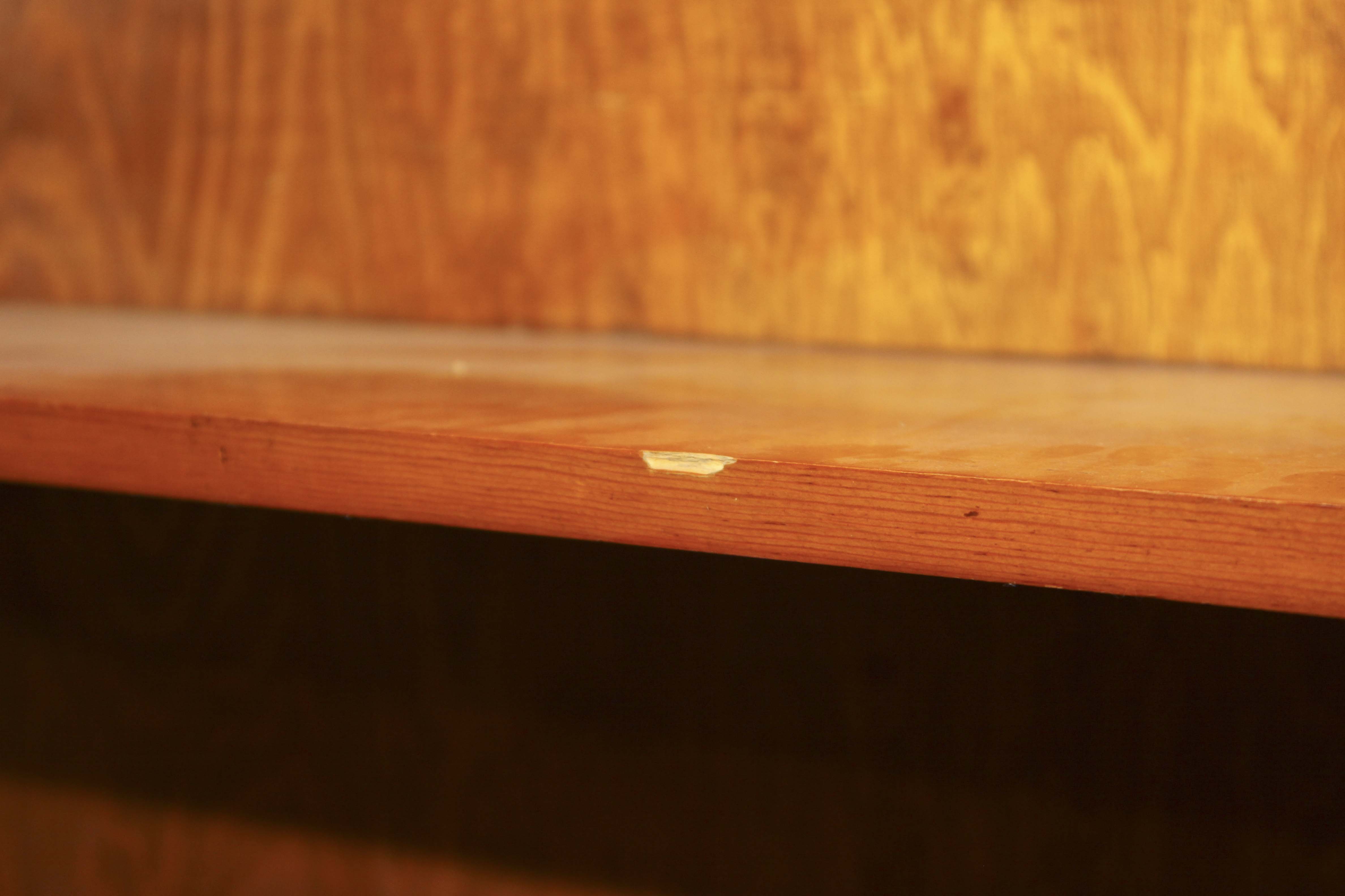 Wooden Shelving Unit With Frankenmuth Beer Sign