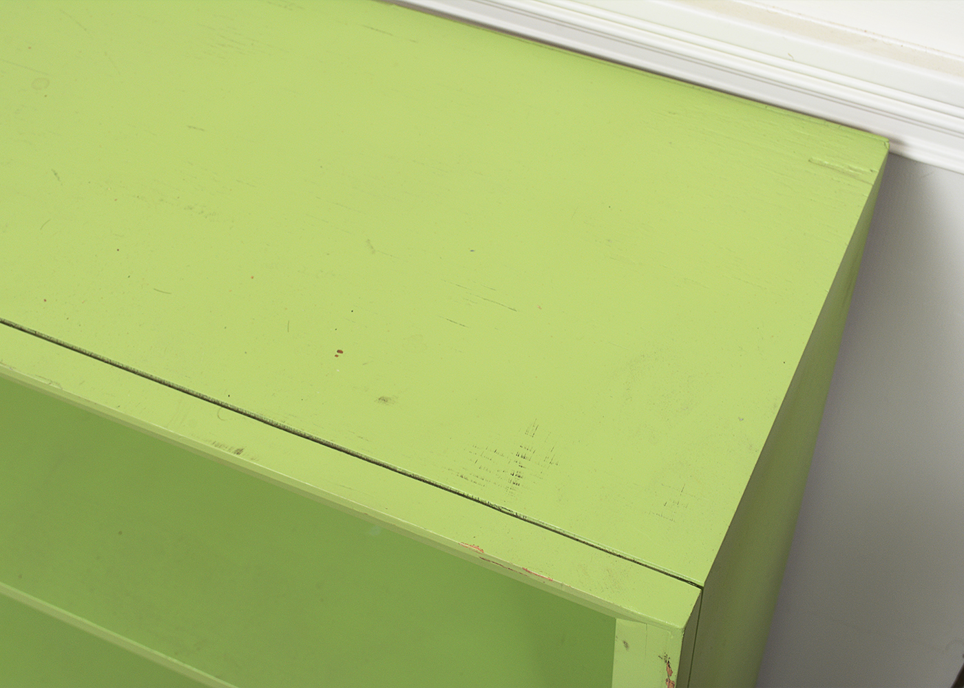 Vintage Green Book Case