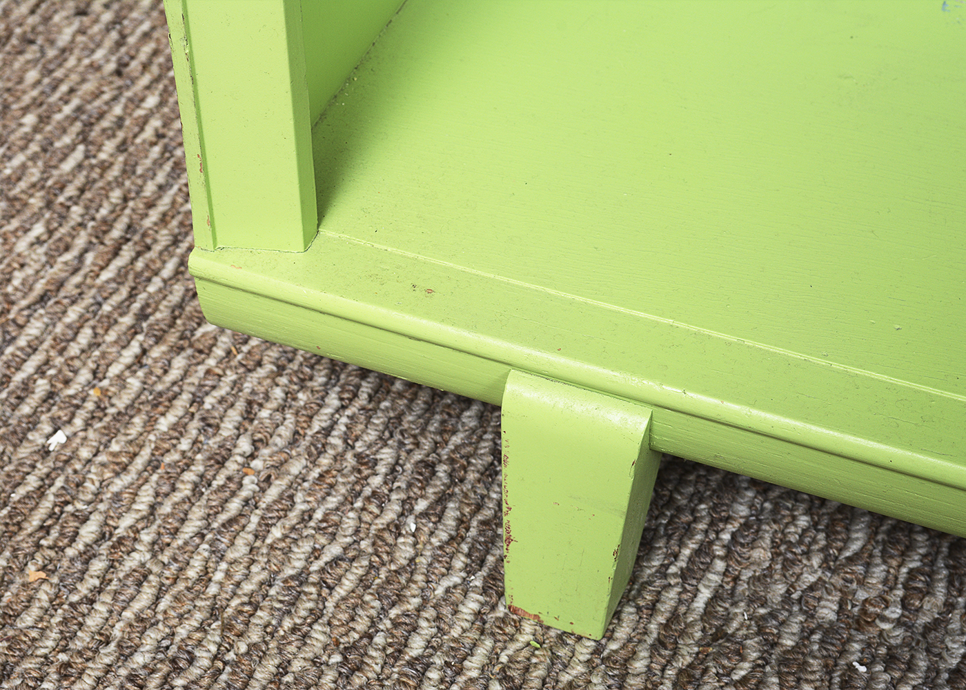 Vintage Green Book Case