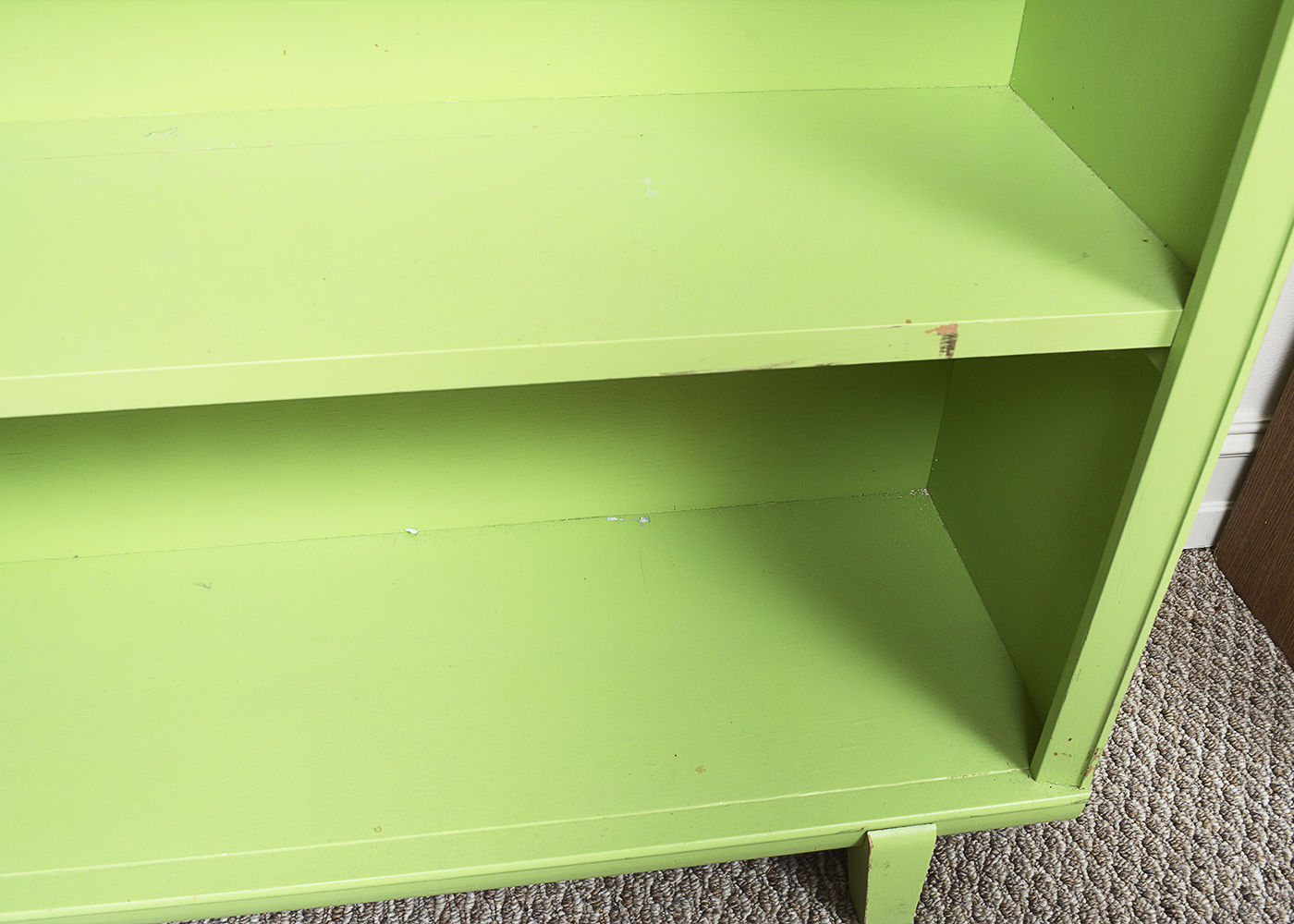 Vintage Green Book Case