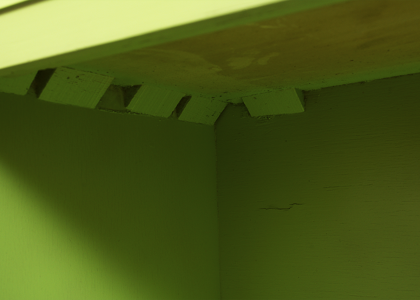 Vintage Green Book Case