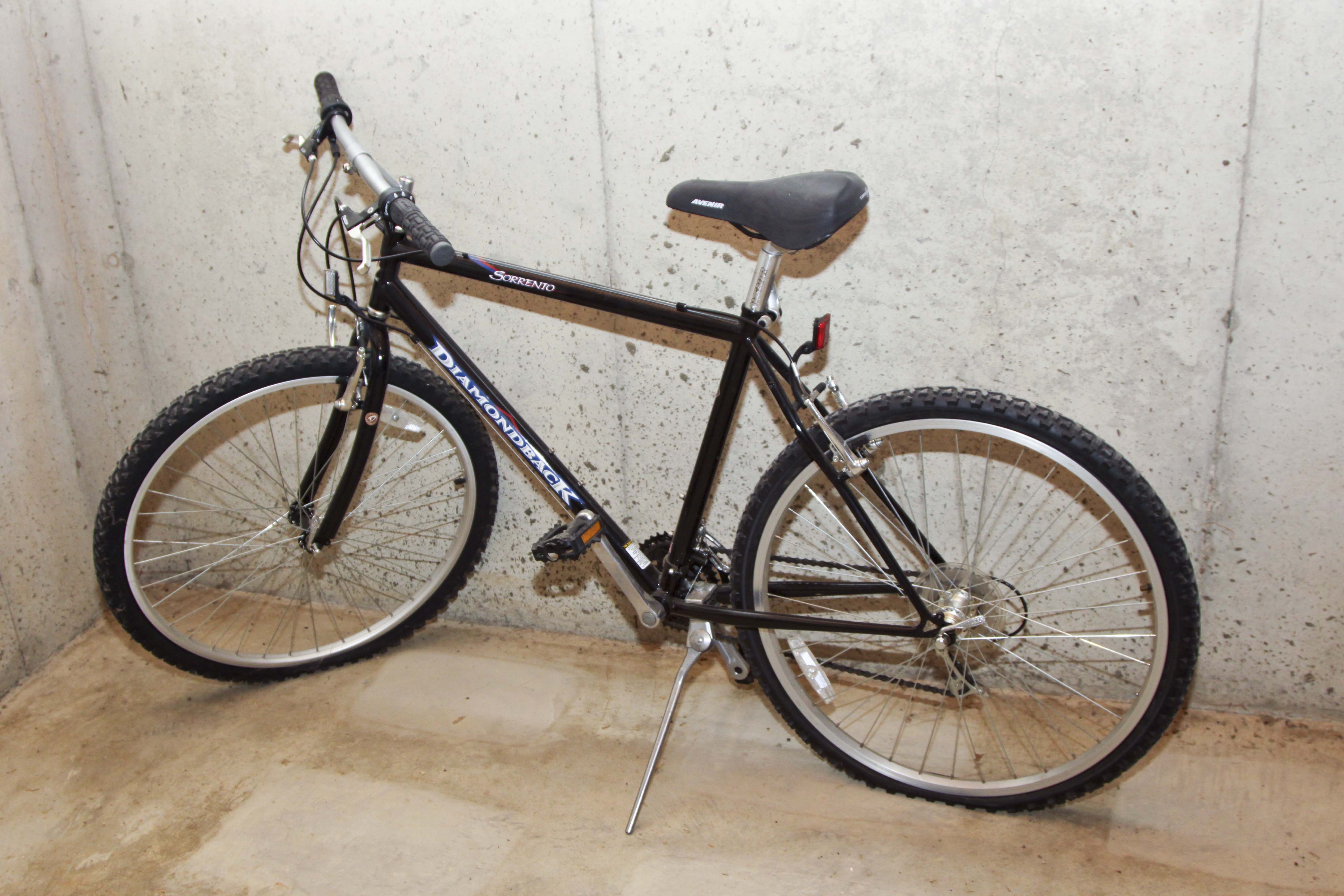 Men's Bicycles and Bike Rack