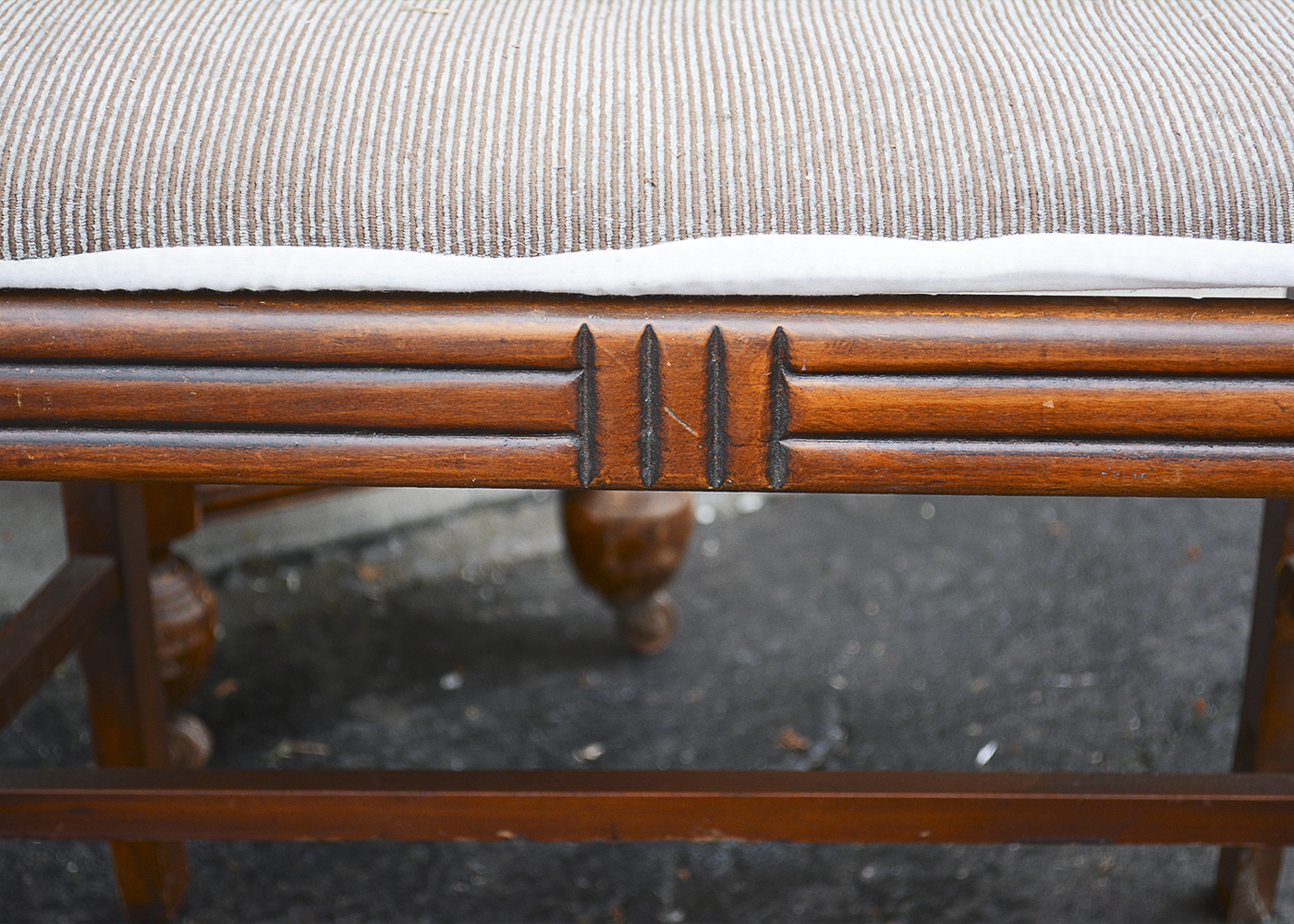 Art Deco Vanity and Stool by Ideal Furniture Co.