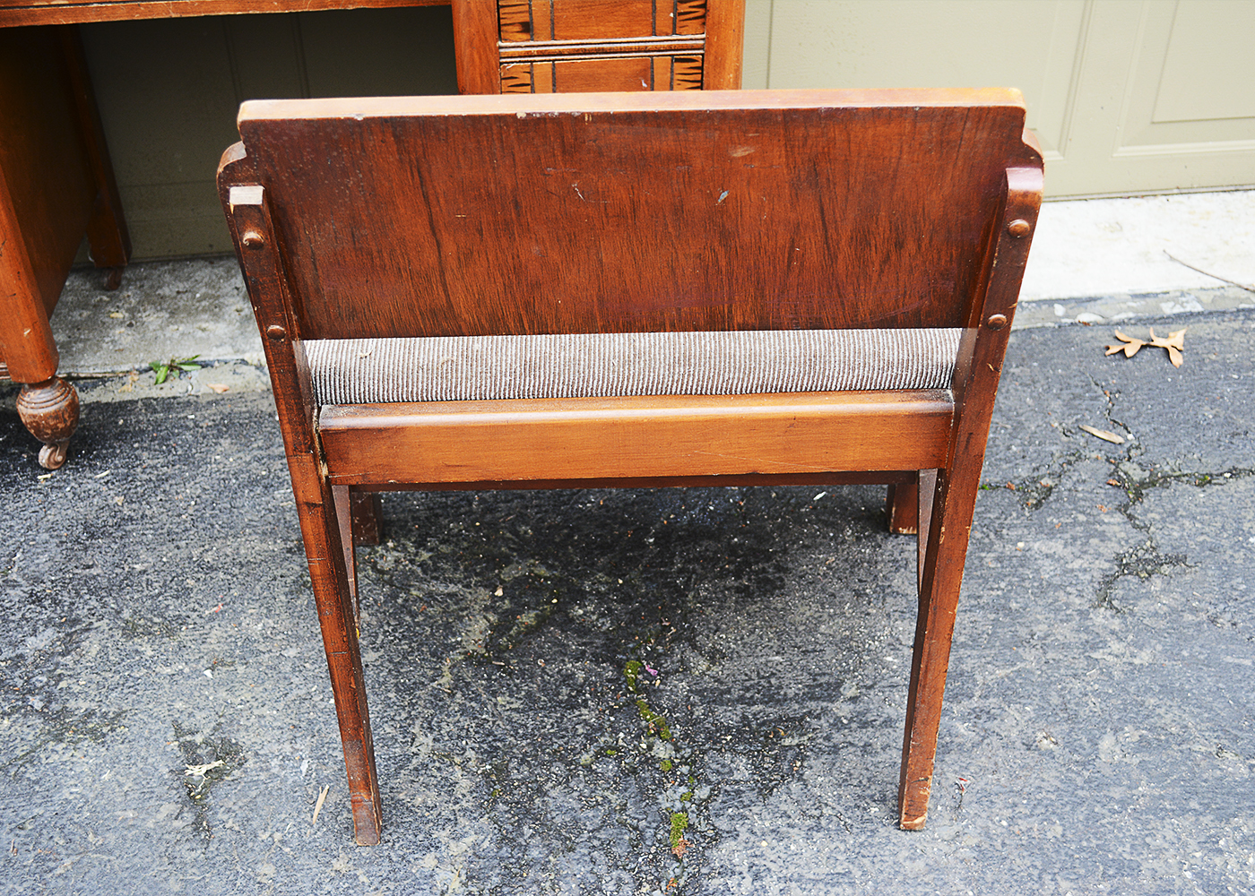 Art Deco Vanity and Stool by Ideal Furniture Co.