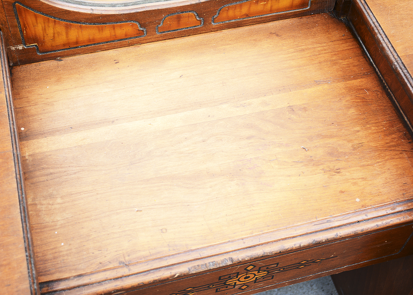 Art Deco Vanity and Stool by Ideal Furniture Co.