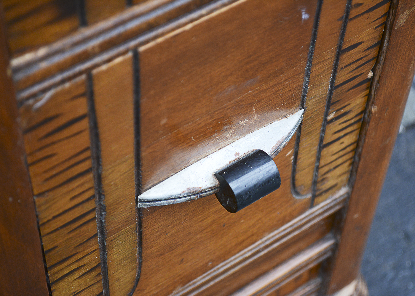 Art Deco Vanity and Stool by Ideal Furniture Co.