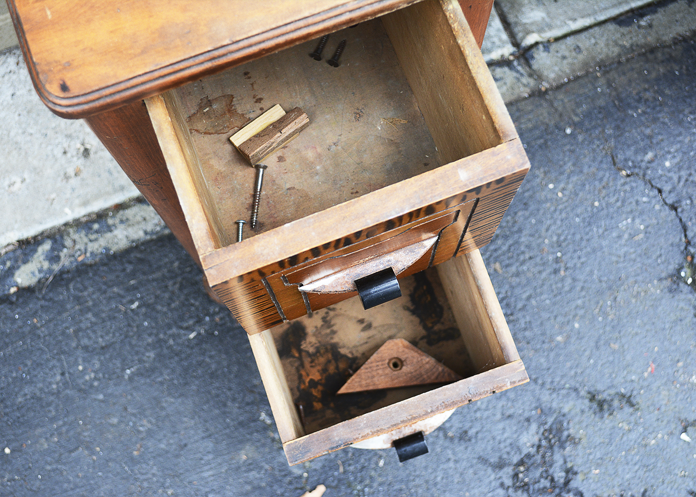 Art Deco Vanity and Stool by Ideal Furniture Co.