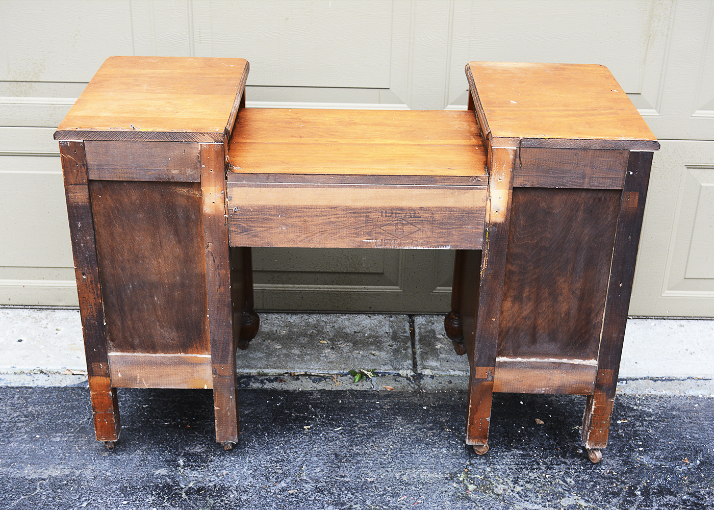 Art Deco Vanity and Stool by Ideal Furniture Co.