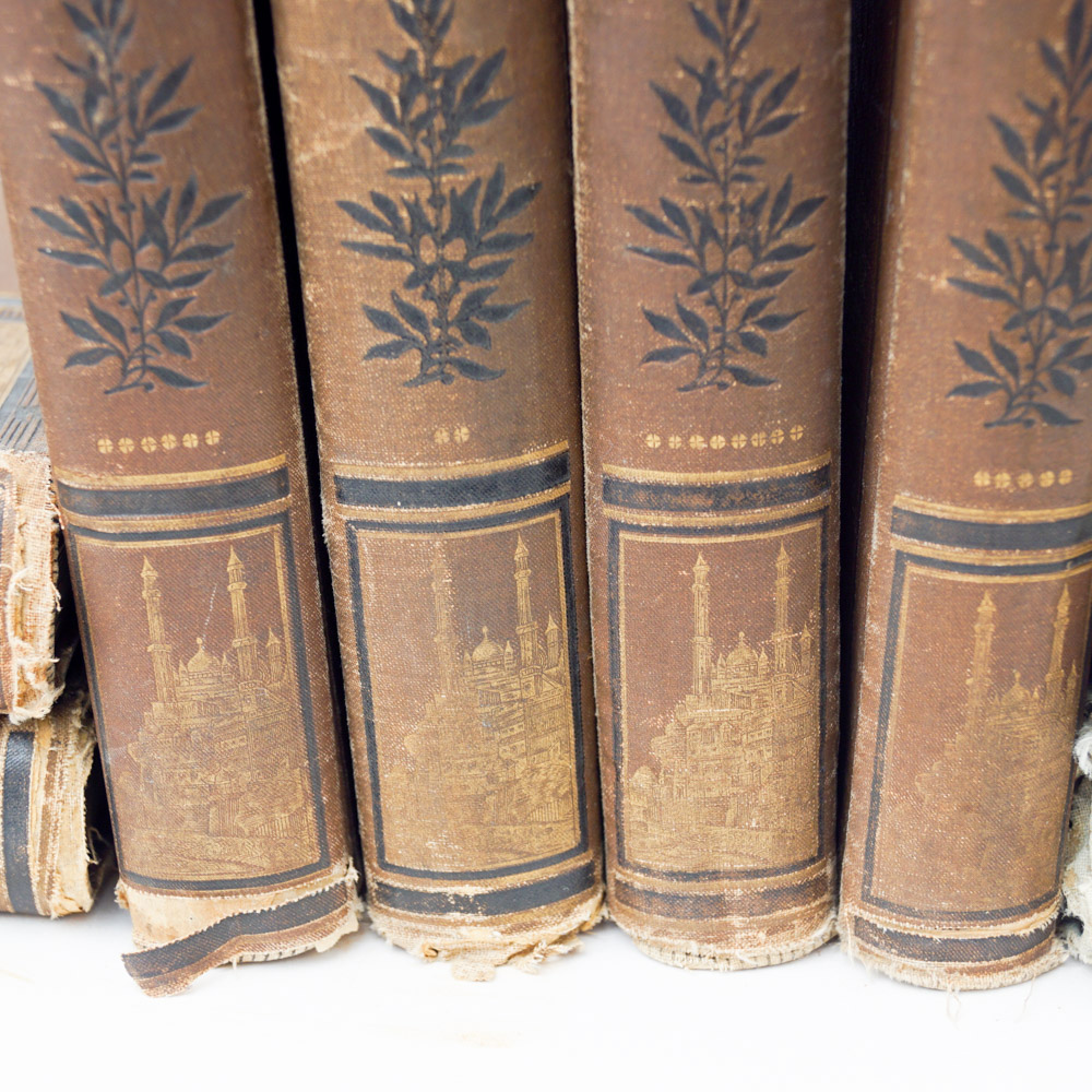 Antique Travel Book Collection