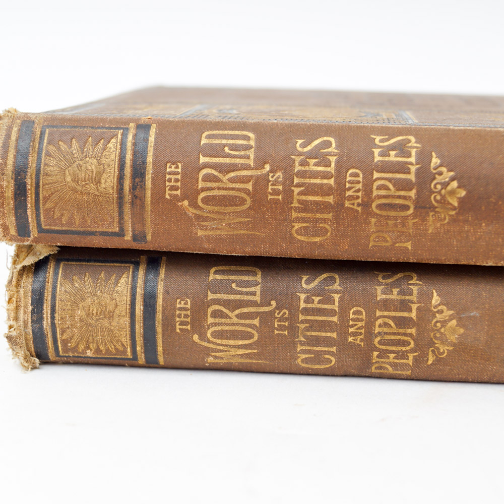 Antique Travel Book Collection