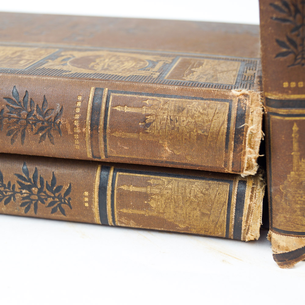 Antique Travel Book Collection
