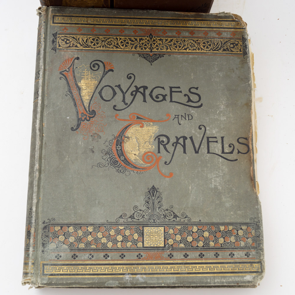 Antique Travel Book Collection