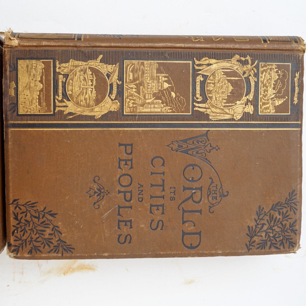 Antique Travel Book Collection