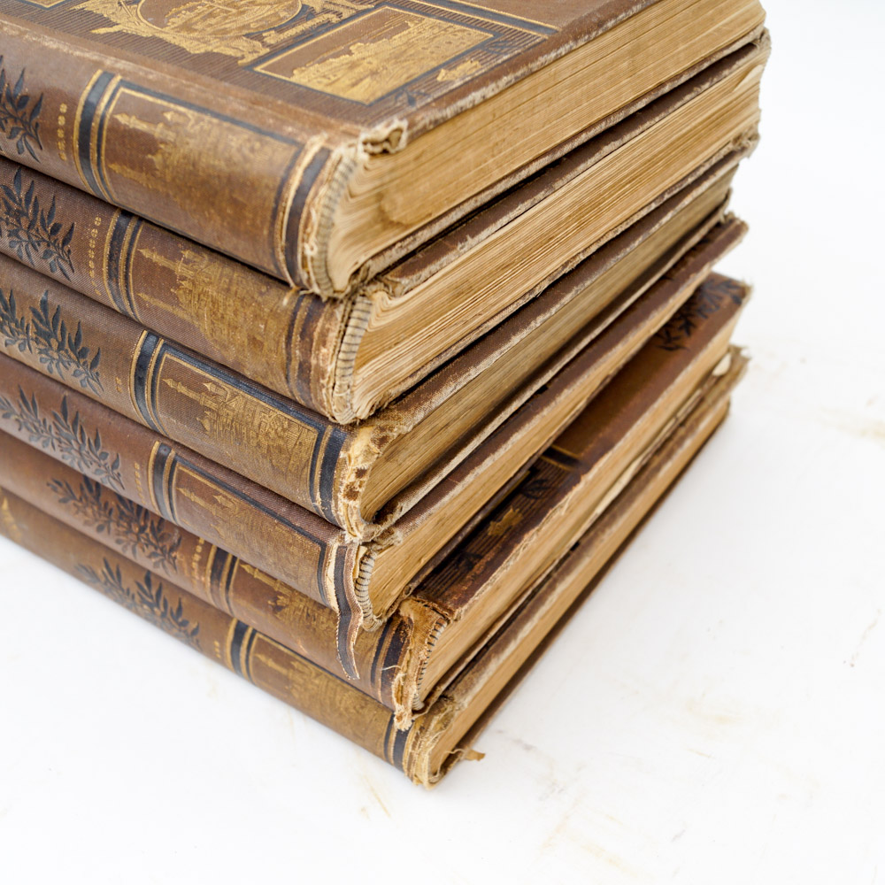 Antique Travel Book Collection
