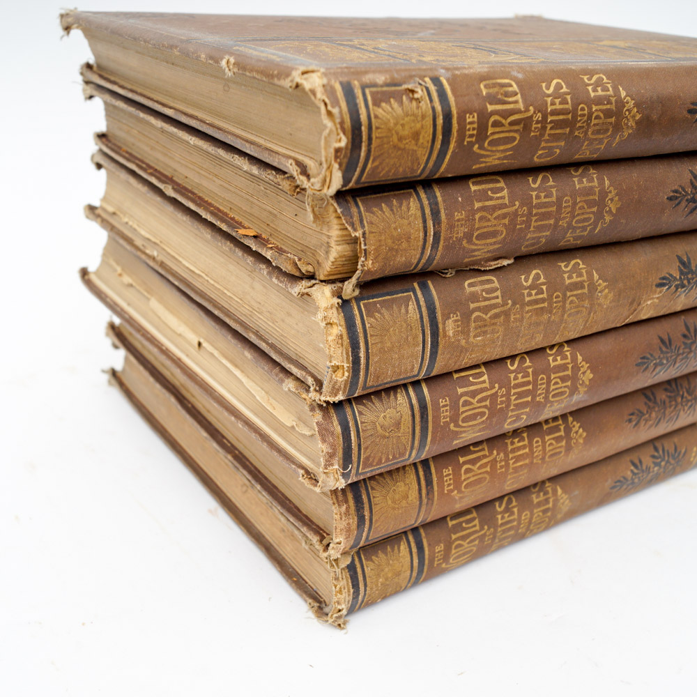 Antique Travel Book Collection