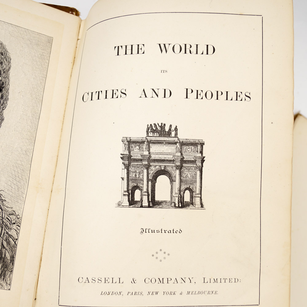 Antique Travel Book Collection