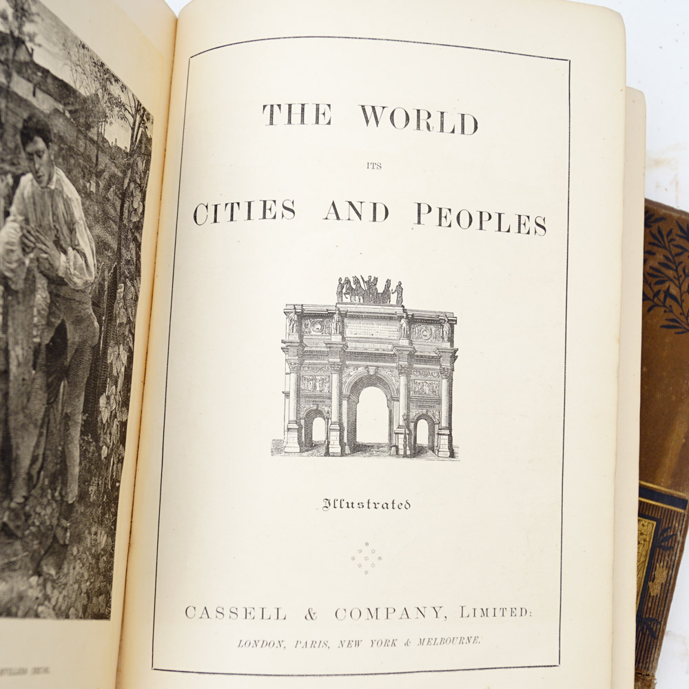 Antique Travel Book Collection