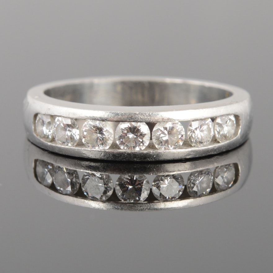 Derco Platinum and Diamond Ring