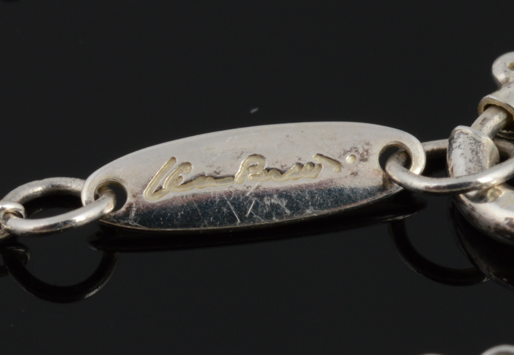 Elsa Peretti for Tiffany & Co. Sterling Silver "Eternal Circle" Pendant Necklace