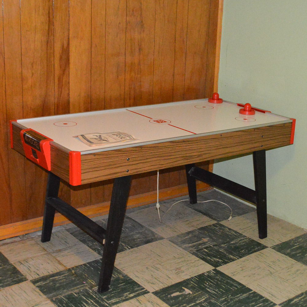 1970s Brunswick Challenger Air Hockey Table