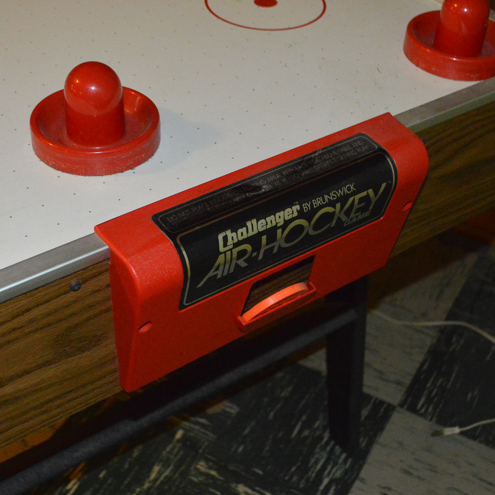 1970s Brunswick Challenger Air Hockey Table