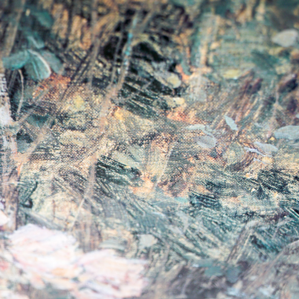 After Childe Hassam Print "Gathering Flowers in a French Garden"