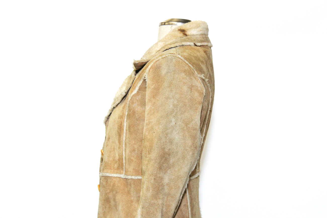 Vintage P.B.D. International Floor Length Leather Jacket