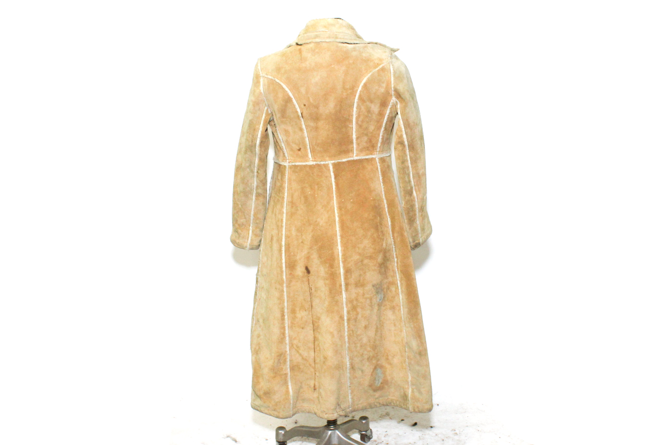 Vintage P.B.D. International Floor Length Leather Jacket