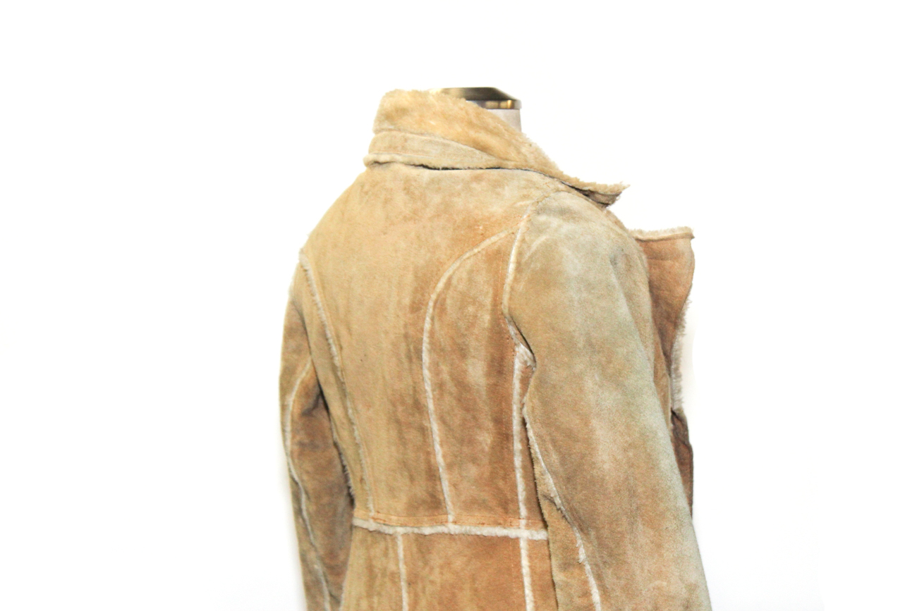 Vintage P.B.D. International Floor Length Leather Jacket