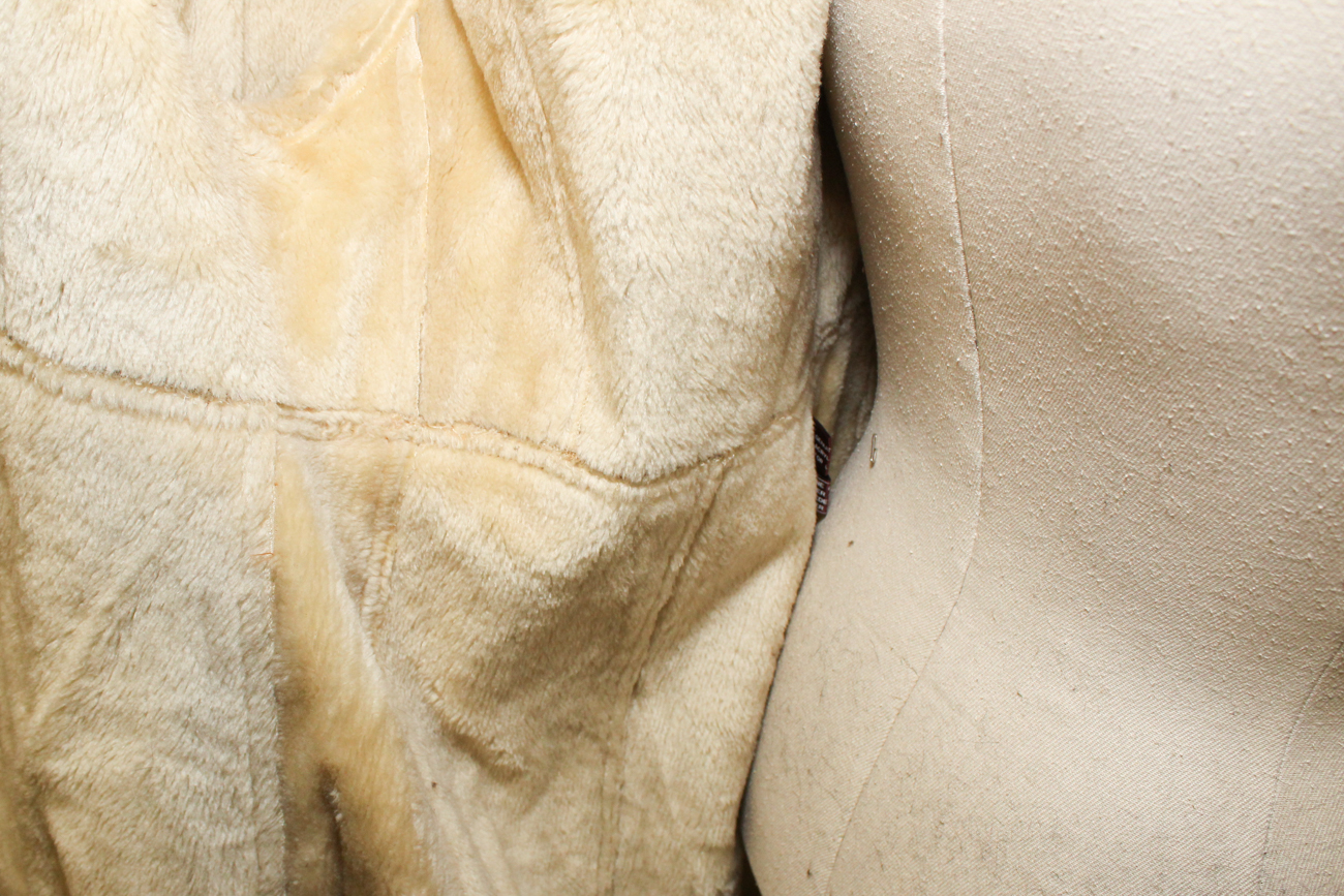 Vintage P.B.D. International Floor Length Leather Jacket