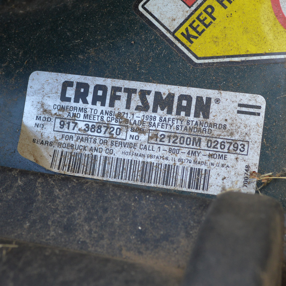 Craftsman Lawn Mower