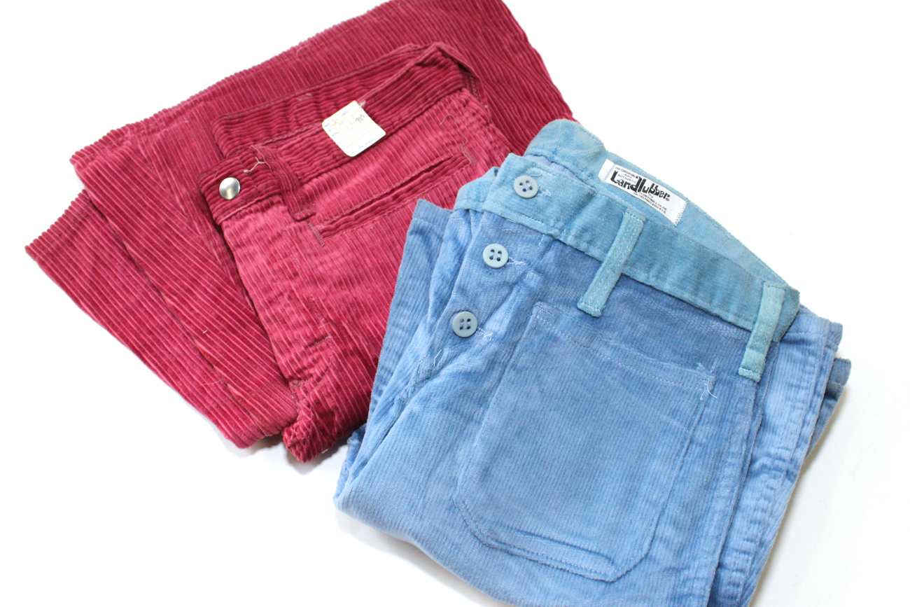 Vintage 1970s Bell Bottom Pants Sizes 26-27 Featuring Landlubbers