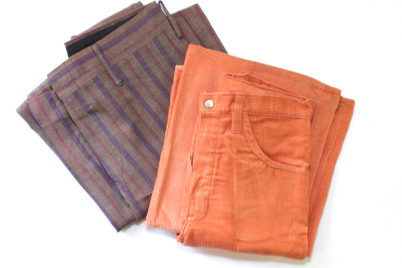 Vintage 1970s Bell Bottom Pants Sizes 28-30 Featuring Landlubbers